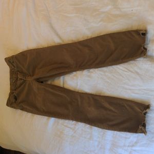 Mother High Waisted Looker Ankle Chew in Hopscotch size 25